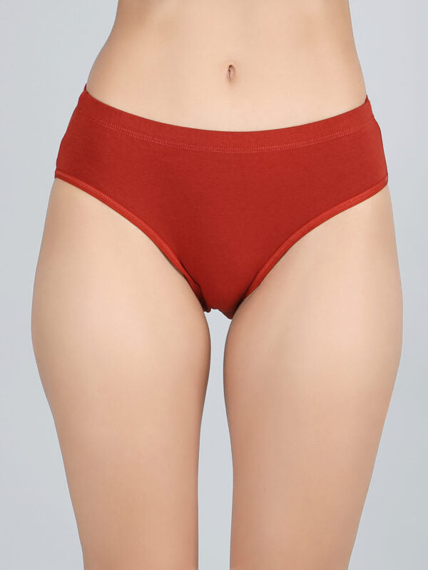 Full Coverage Hipster Panty Combo Pack Of 3 (Black,Olivegreen,Maroon)