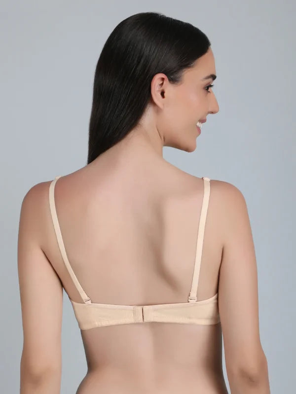 Non Paded Bra In Skin Colour
