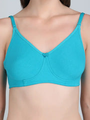Danny Fashion Cotton Spandex Non-Padded Comfort Bra
