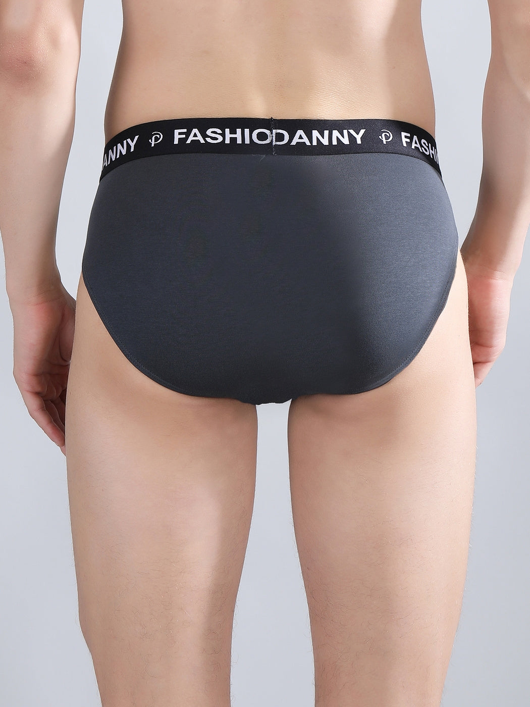 Danny Fashion Outer Brief In Dark Grey Colour