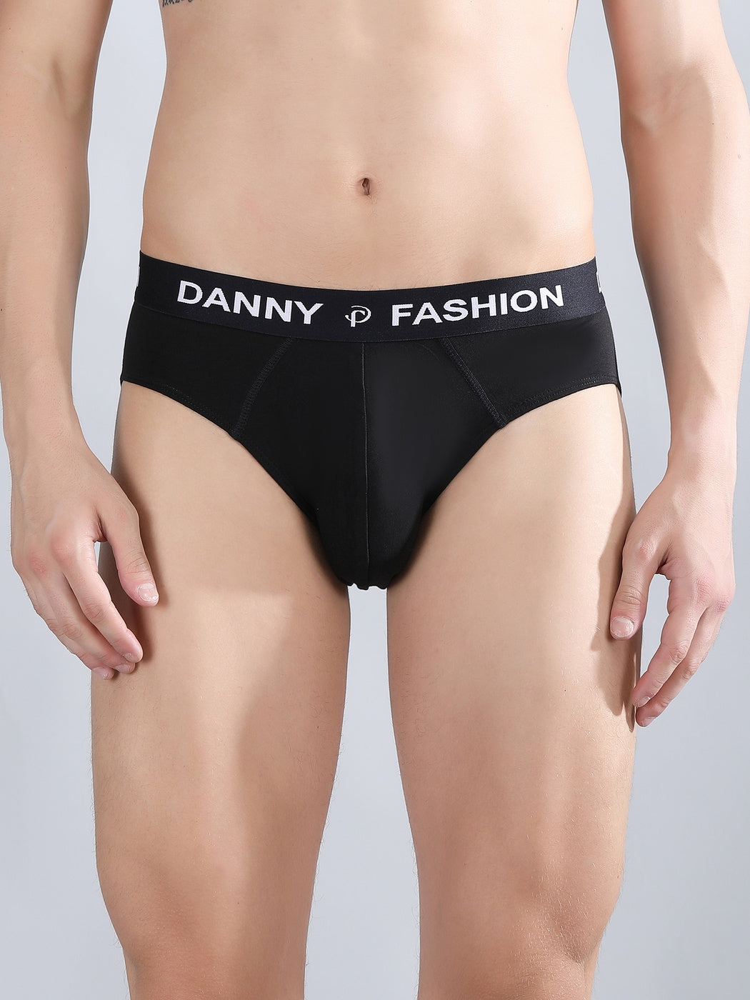 Danny Fashion Outer Brief In Black Colour