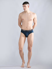 Danny Fashion Outer Brief In Peacock Blue Colour