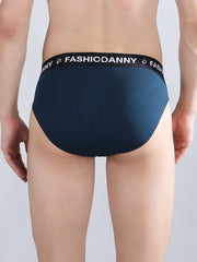 Danny Fashion Outer Brief In Peacock Blue Colour