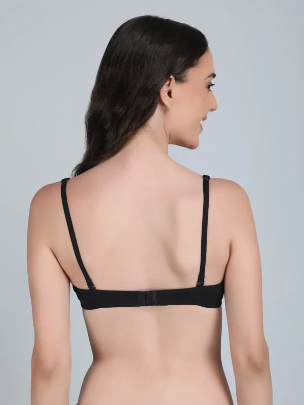 Padded Bra In Combo Pack Of 3 Colour (White, Blue, Black)
