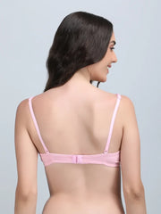 Padded Bra In Combo Pack Of 3 Colour (Pink, Black, Light Pink)
