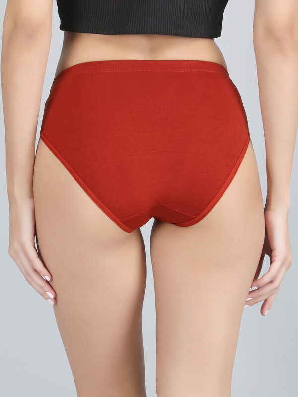 Full Coverage Hipster Panty In Maroon Colour