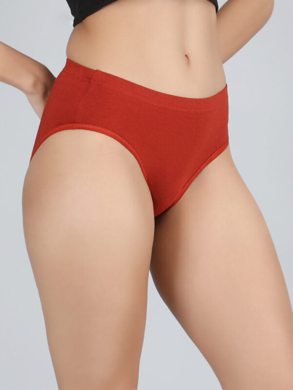 Full Coverage Hipster Panty In Maroon Colour