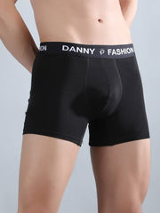 Danny Fashion Mens Breathable Trunk In Black Colour.