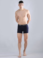 Danny Fashion Mens Breathable Trunk In Navy Blue Colour.