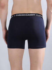 Danny Fashion Mens Breathable Trunk In Navy Blue Colour.