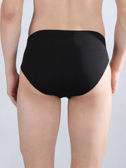 Mid Brief Combo pack of 3 (Maroon, Dark Gray, Black)