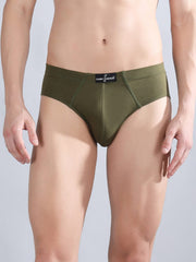 Mid Brief Combo pack of 3 (Navy Blue, Olive Green, Black)