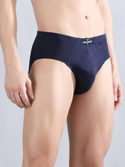 Danny Fashion Mid Brief In Navy Blue Colour