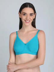 Non Padded Bra In Combo Pack Of 3 Colour (Skin ,Sky Blue, Black)
