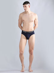 Danny Fashion Outer Brief In Navy Blue Colour