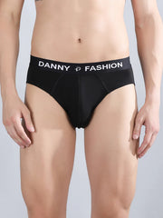 Outer Brief Combo pack of 3 (Black, White, Peacock Blue)