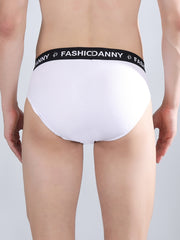 Danny Fashion Outer Brief In White Colour