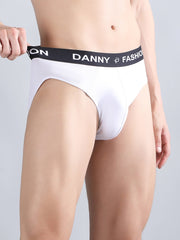 Danny Fashion Outer Brief In White Colour