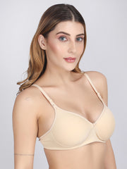 Danny Fashion Women Padded Bra – Soft Cotton, Full Coverage, Daily Comfort