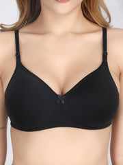 Danny Fashion Women Padded Bra – Soft Cotton, Full Coverage, Daily Comfort