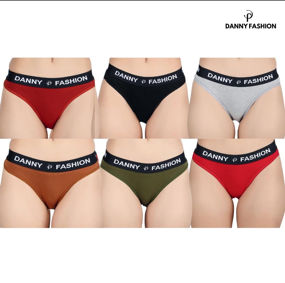Premium Bikini Panty Combo pack of 6 (Multicolour)