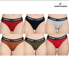 Premium Bikini Panty Combo pack of 6 (Multicolour)
